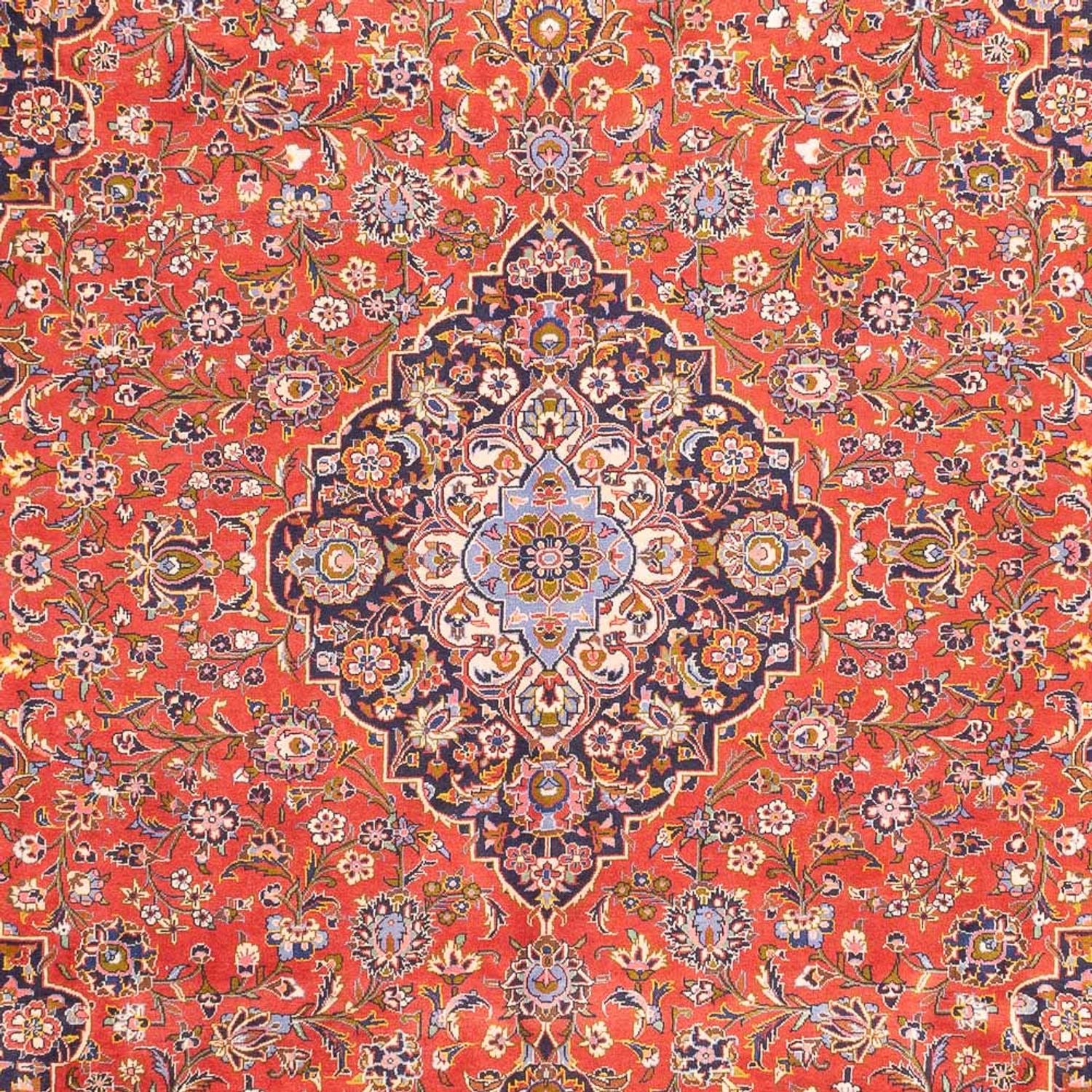 Tappeto Persero - Keshan - 385 x 305 cm - rosso chiaro