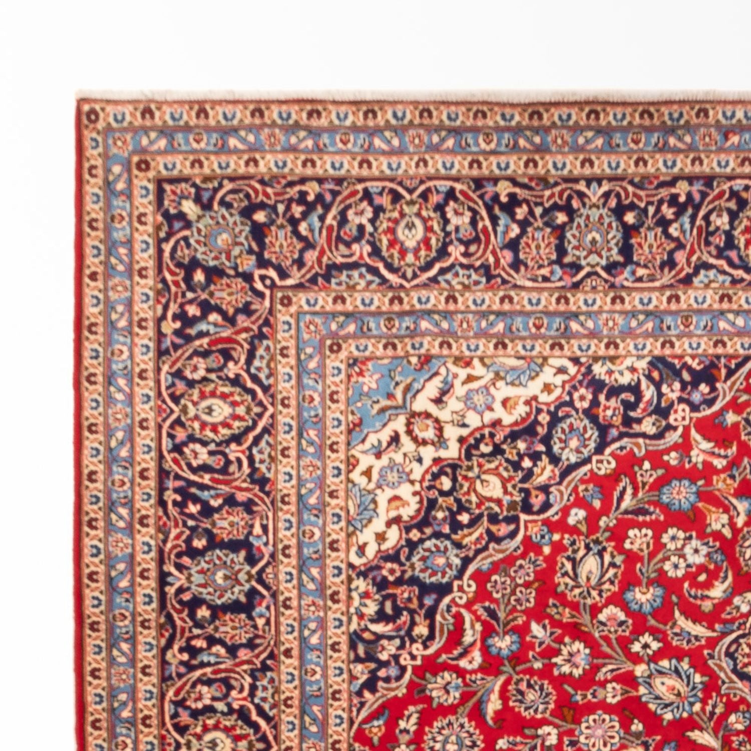 Tappeto Persero - Keshan - 355 x 255 cm - rosso