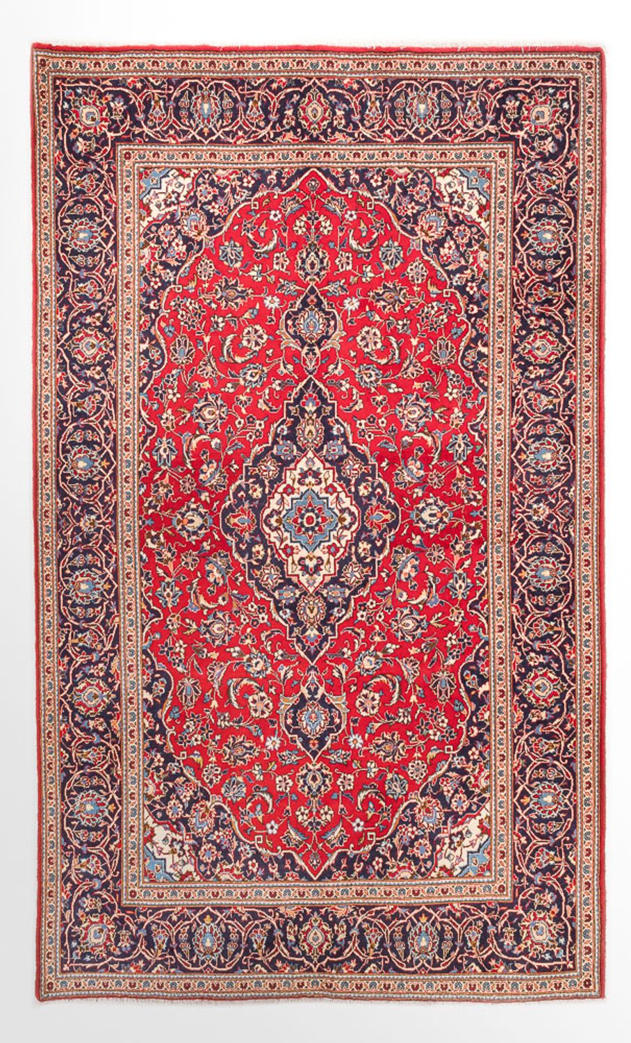 Tappeto Persero - Keshan - 292 x 200 cm - rosso