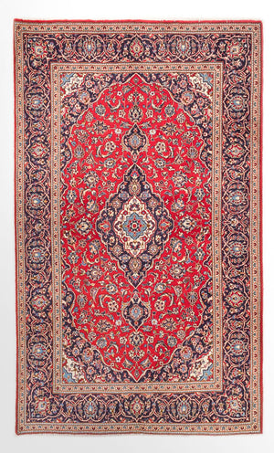 Tappeto Persero - Keshan - 292 x 200 cm - rosso