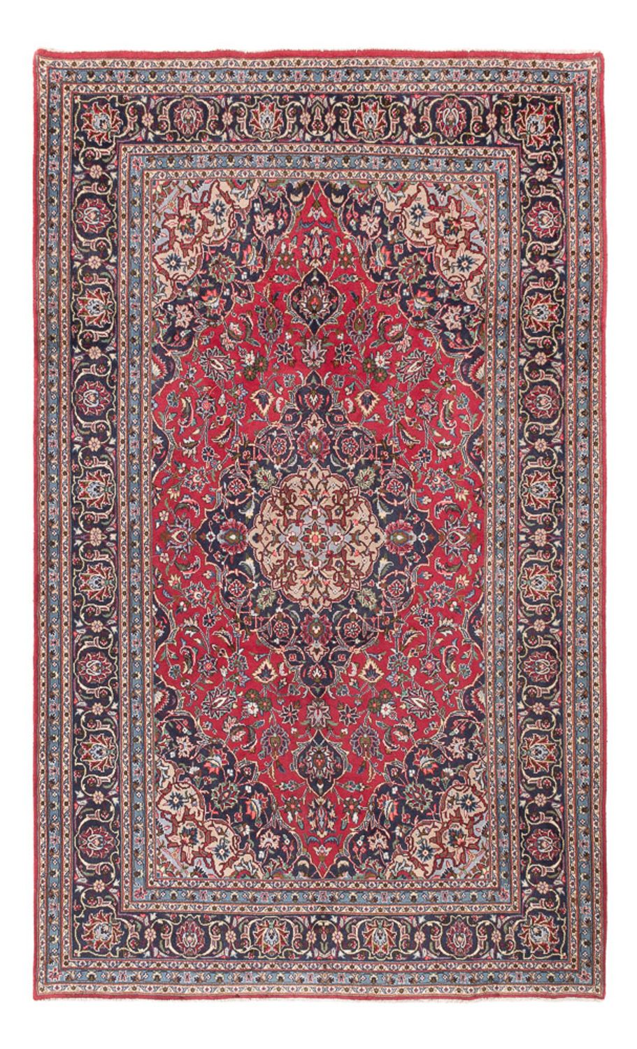 Tappeto Persero - Keshan - 305 x 190 cm - rosso
