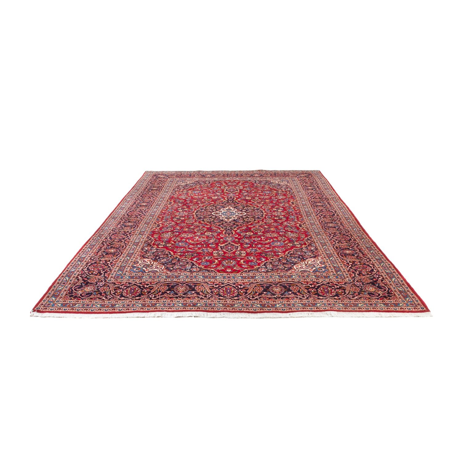 Tappeto Persero - Keshan - 354 x 218 cm - rosso