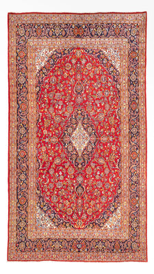Tappeto Persero - Keshan - 315 x 205 cm - rosso