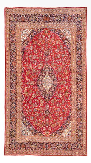 Tappeto Persero - Keshan - 315 x 205 cm - rosso