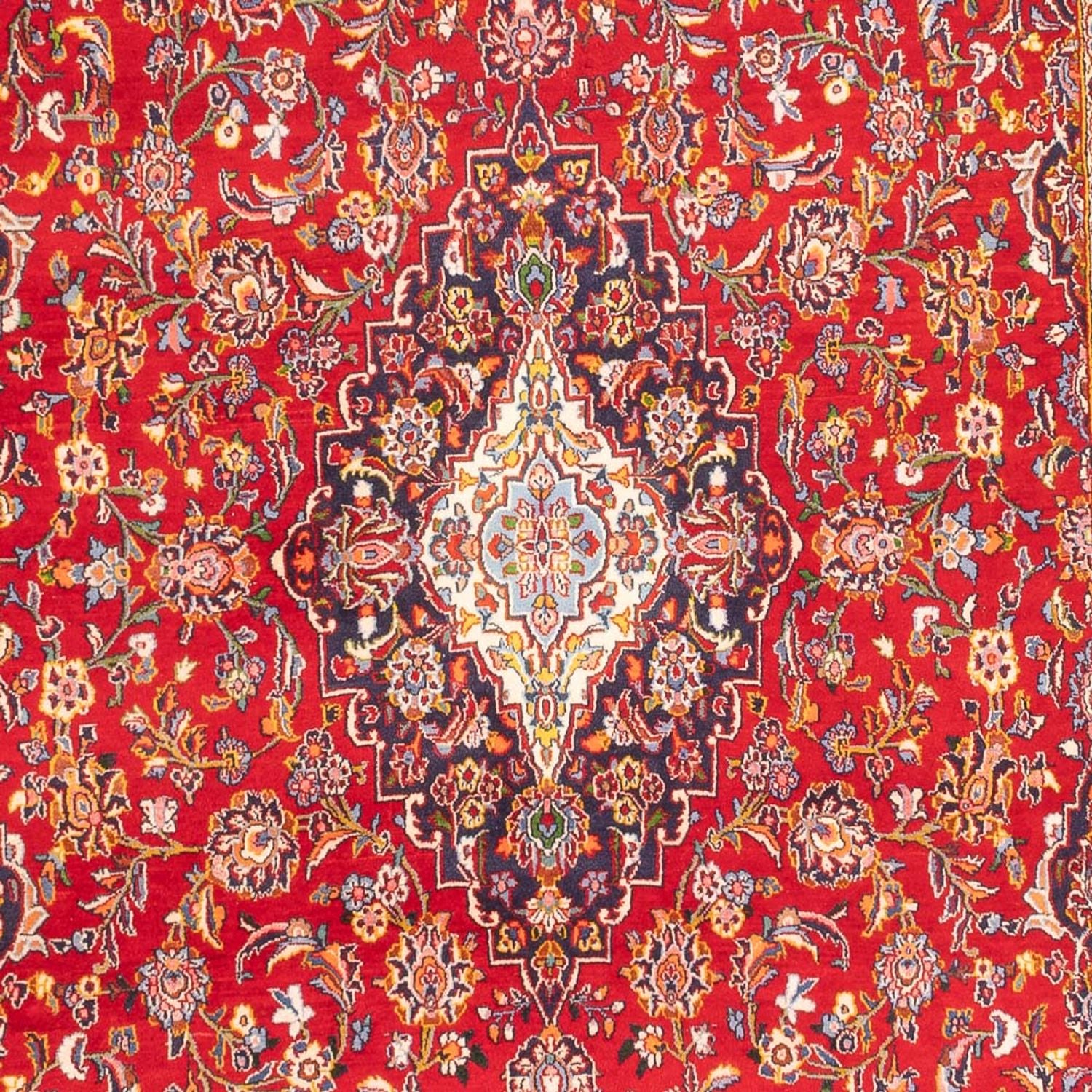 Tappeto Persero - Keshan - 315 x 205 cm - rosso