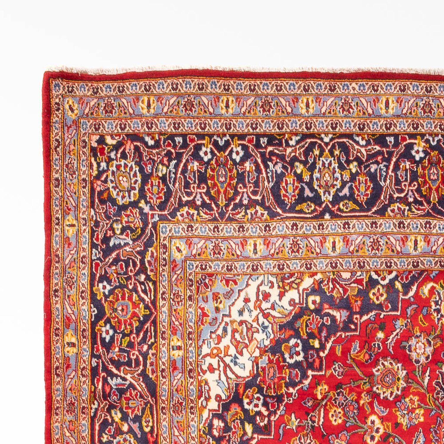 Tappeto Persero - Keshan - 315 x 205 cm - rosso