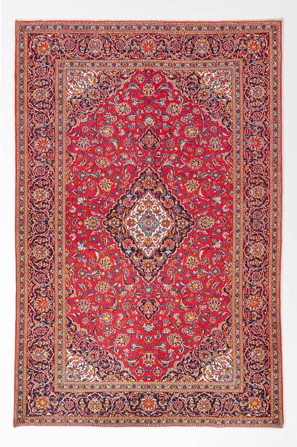 Tappeto Persero - Keshan - 300 x 218 cm - rosso