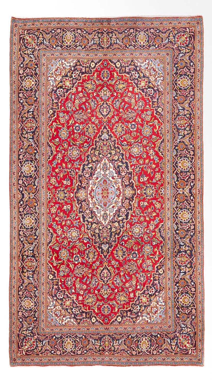 Tappeto Persero - Keshan - 304 x 195 cm - rosso