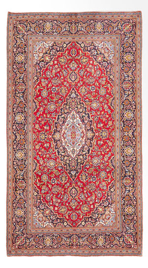 Tappeto Persero - Keshan - 304 x 195 cm - rosso