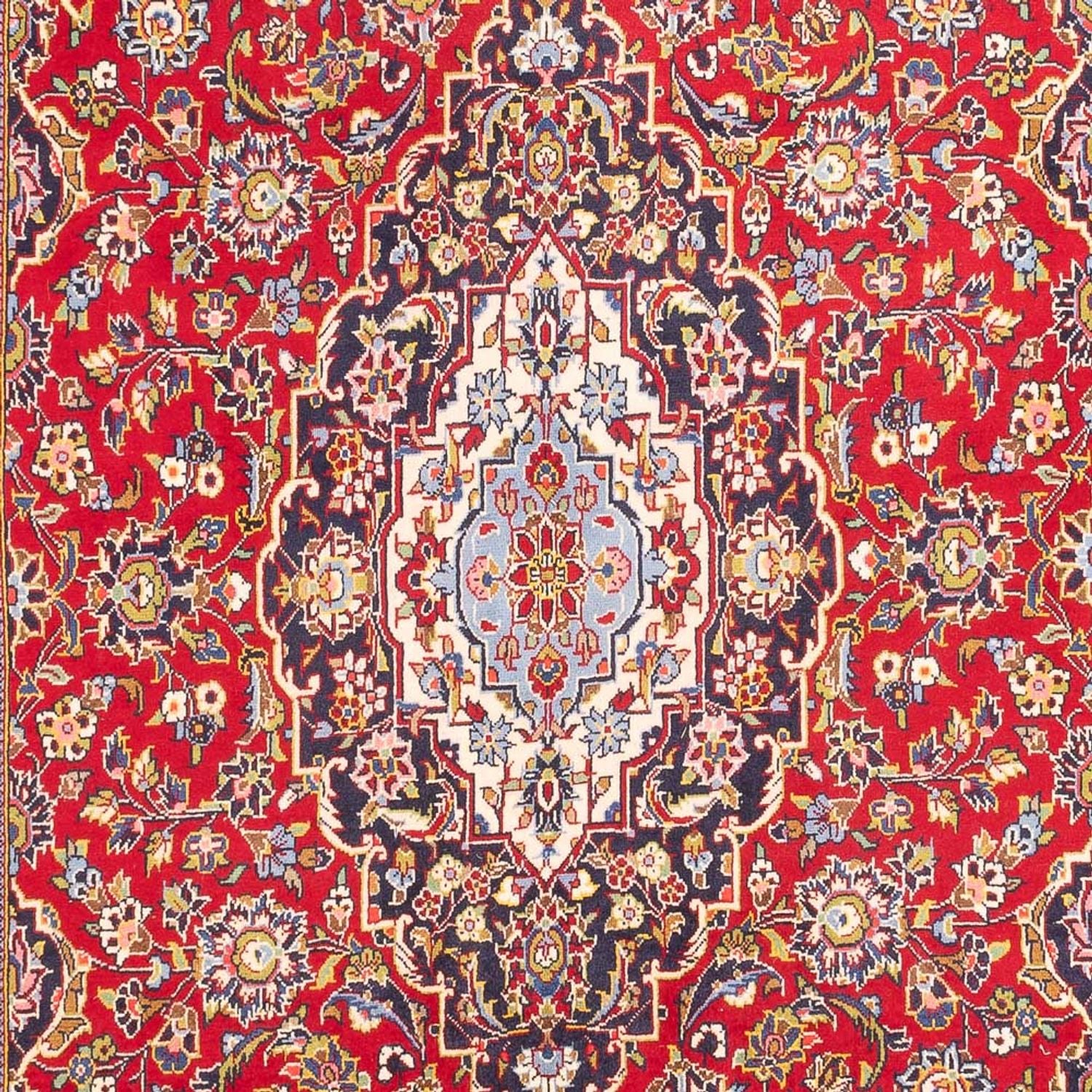 Tappeto Persero - Keshan - 304 x 195 cm - rosso