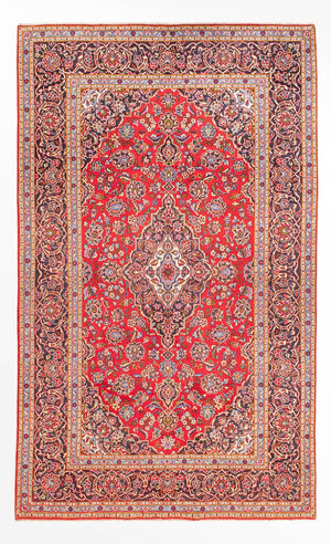 Tappeto Persero - Keshan - 305 x 205 cm - rosso