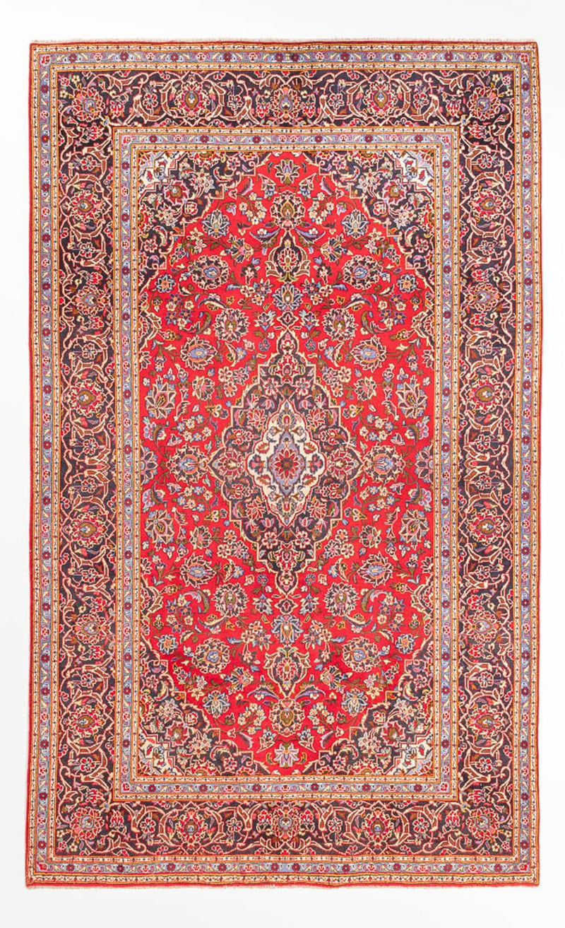 Tappeto Persero - Keshan - 305 x 205 cm - rosso