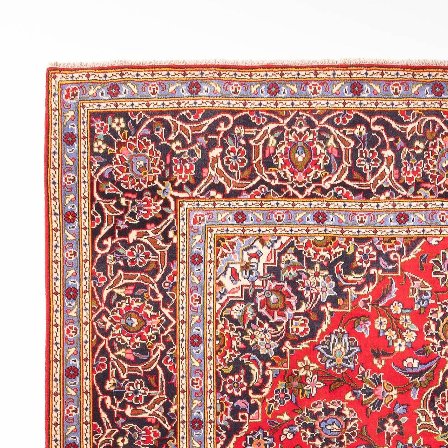 Tappeto Persero - Keshan - 305 x 205 cm - rosso