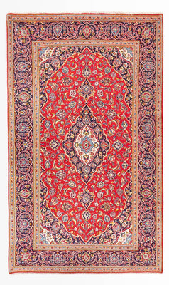 Tappeto Persero - Keshan - 307 x 210 cm - rosso
