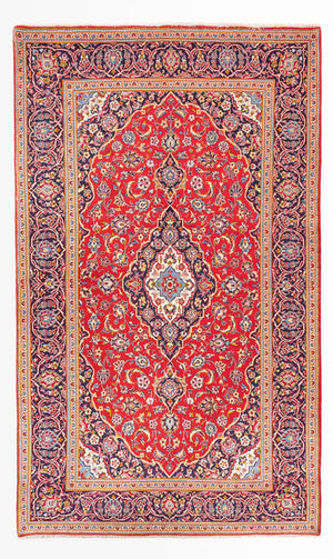 Tappeto Persero - Keshan - 307 x 210 cm - rosso