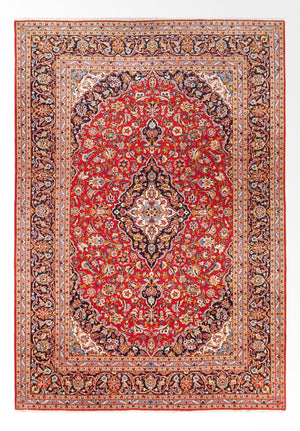 Tappeto Persero - Keshan - 360 x 247 cm - rosso