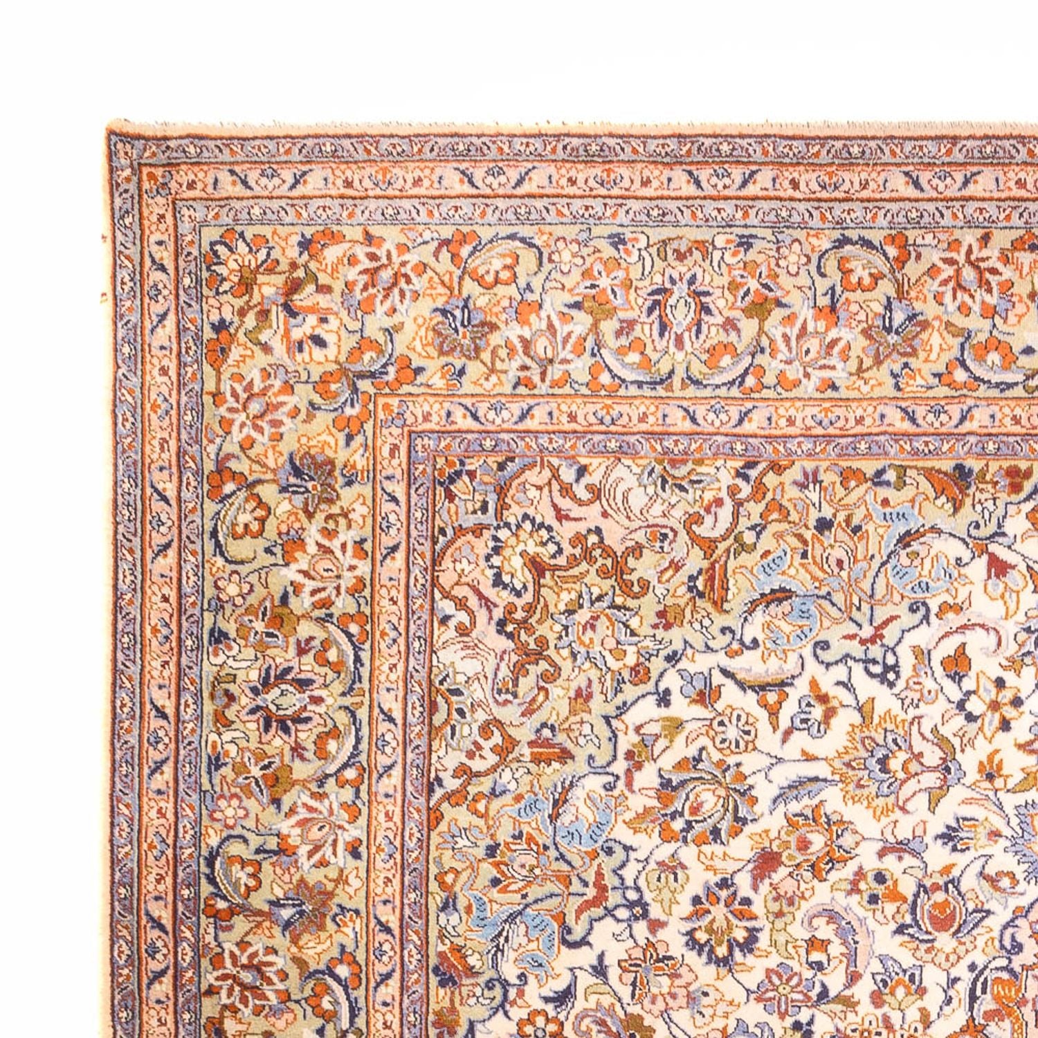 Tappeto Persero - Keshan - 410 x 280 cm - beige scuro