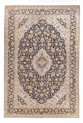 Tappeto Persero - Keshan - 425 x 307 cm - blu scuro