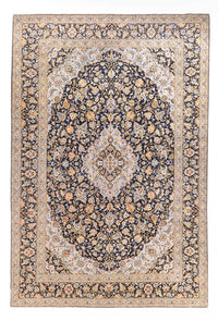 Tappeto Persero - Keshan - 425 x 307 cm - blu scuro
