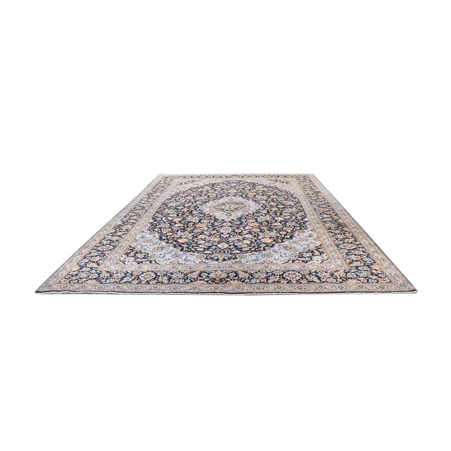 Tappeto Persero - Keshan - 425 x 307 cm - blu scuro