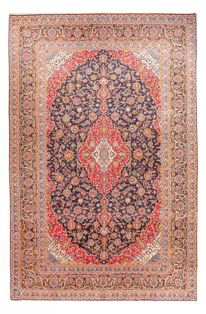Tappeto Persero - Keshan - 445 x 310 cm - blu scuro