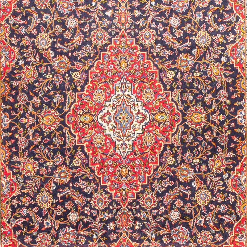 Tappeto Persero - Keshan - 445 x 310 cm - blu scuro