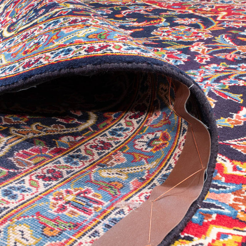 Tappeto Persero - Keshan - 445 x 310 cm - blu scuro