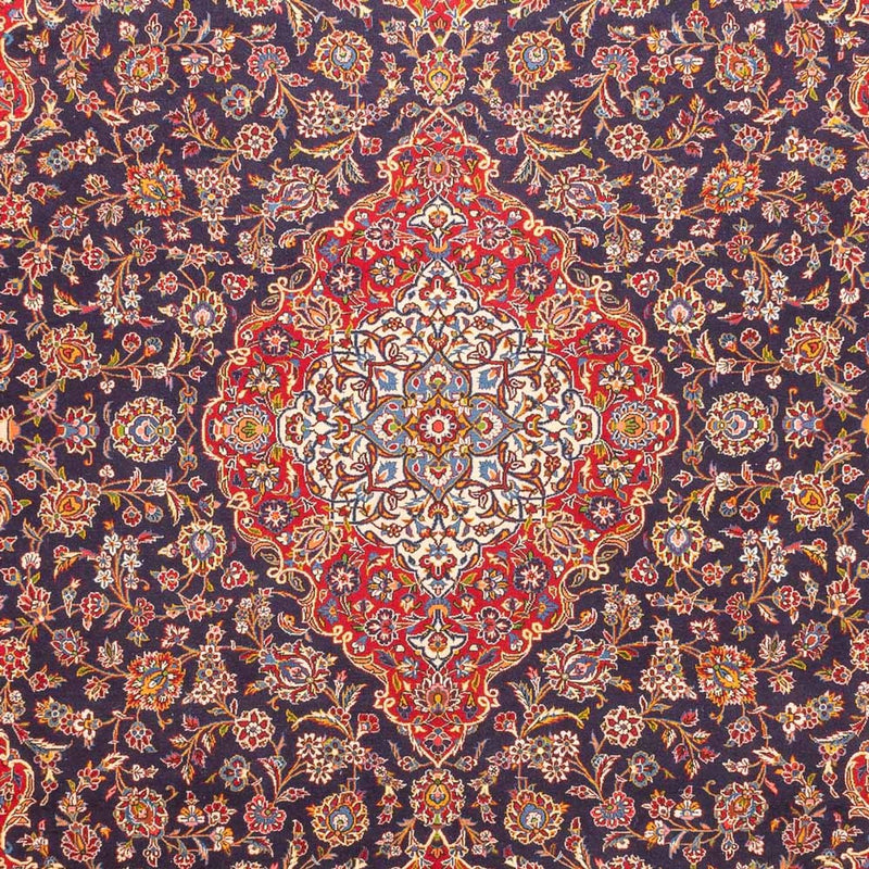 Tappeto Persero - Keshan - 380 x 295 cm - blu scuro