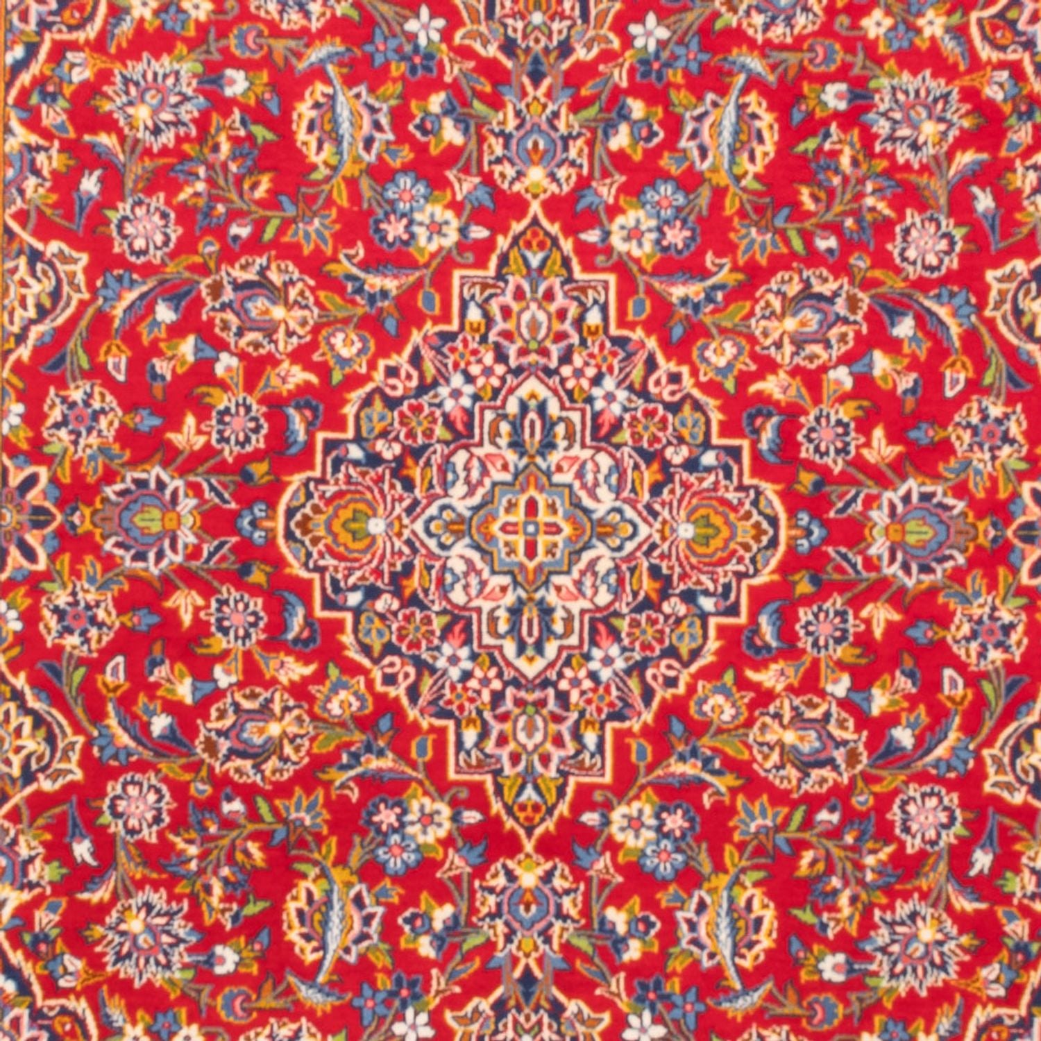 Tappeto Persero - Keshan - 345 x 227 cm - rosso
