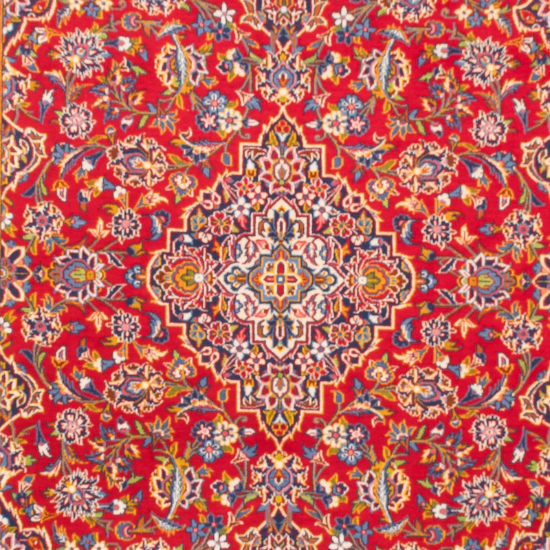 Tappeto Persero - Keshan - 345 x 227 cm - rosso