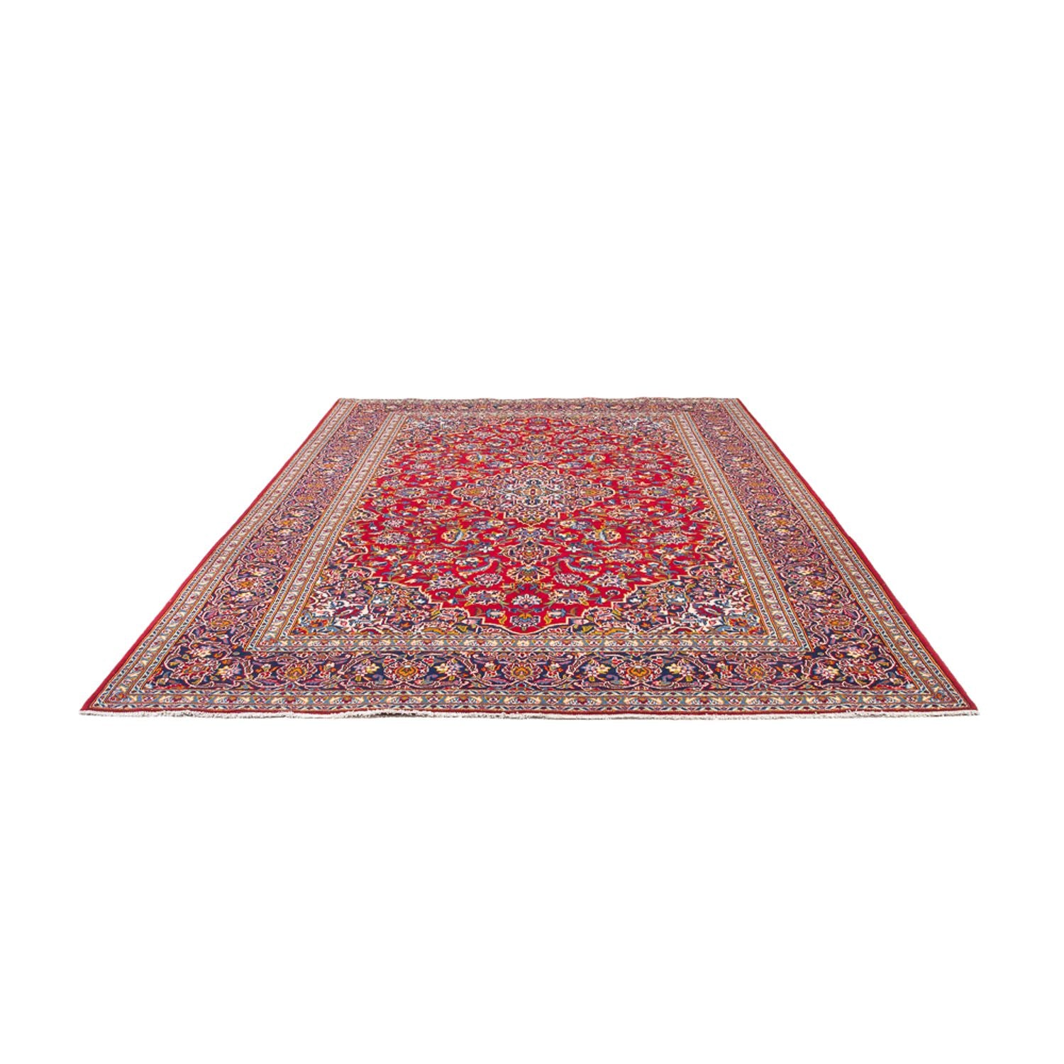 Tappeto Persero - Keshan - 345 x 227 cm - rosso