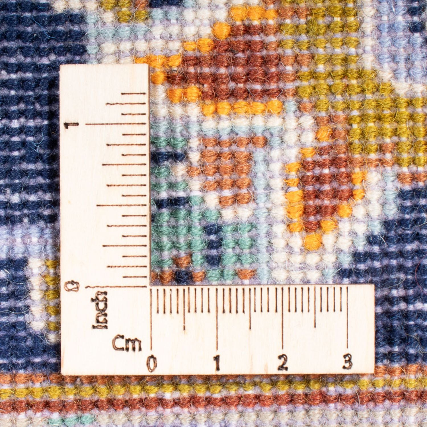 Tappeto Persero - Keshan - 402 x 288 cm - blu scuro