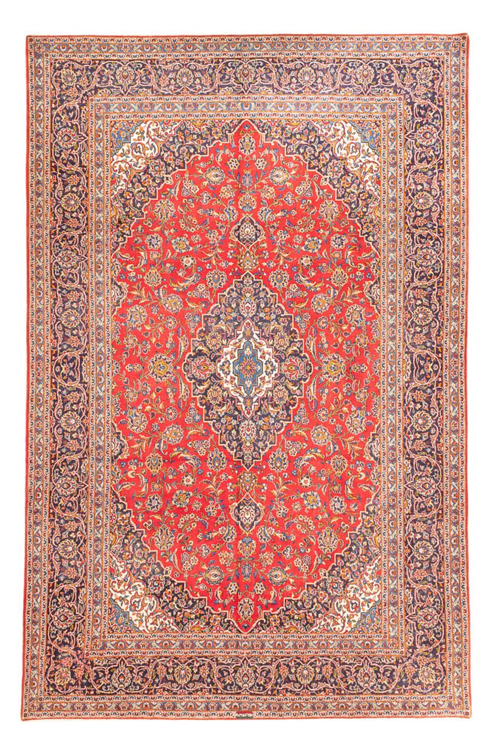 Tappeto Persero - Keshan - 350 x 248 cm - rosso