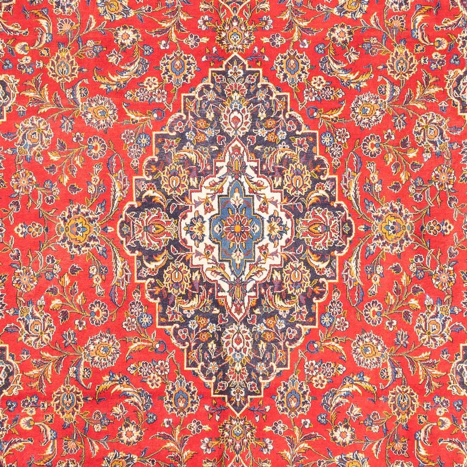 Tappeto Persero - Keshan - 350 x 248 cm - rosso