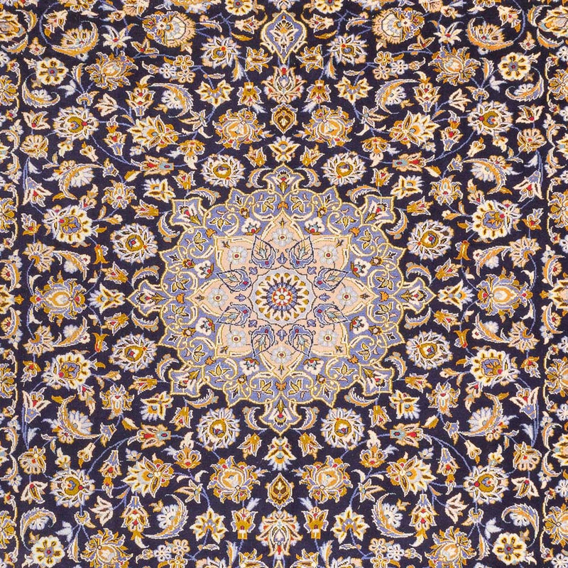 Tappeto Persero - Keshan - 420 x 318 cm - blu scuro