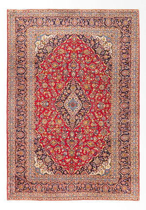 Tappeto Persero - Keshan - 362 x 253 cm - rosso