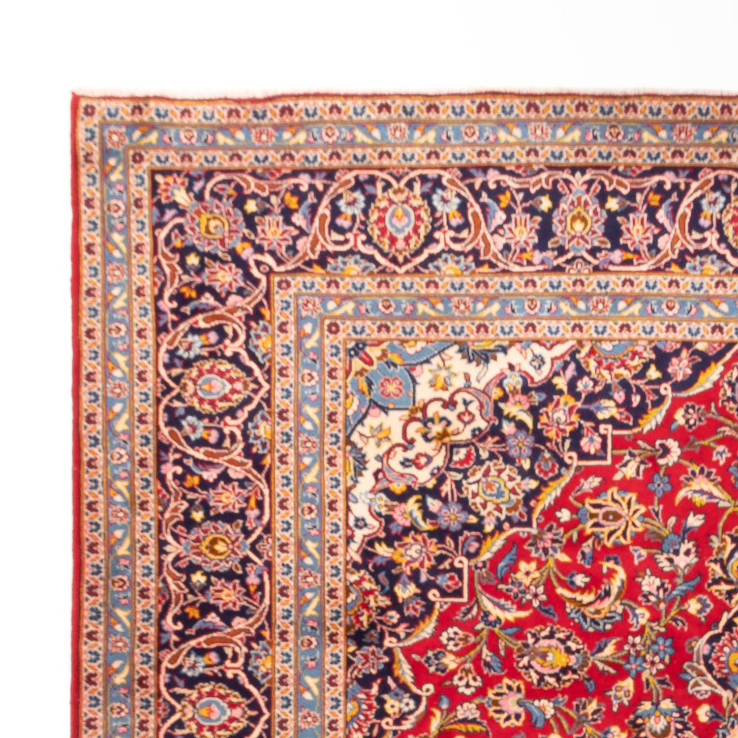 Tappeto Persero - Keshan - 362 x 253 cm - rosso