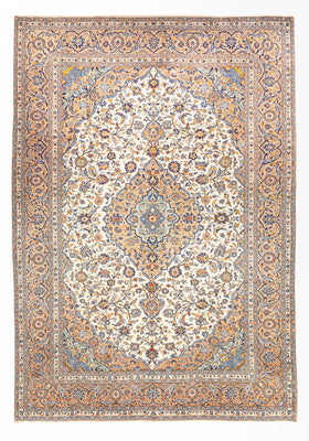 Tappeto Persero - Keshan - 405 x 302 cm - beige scuro