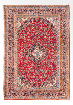 Tappeto Persero - Keshan - 350 x 250 cm - rosso