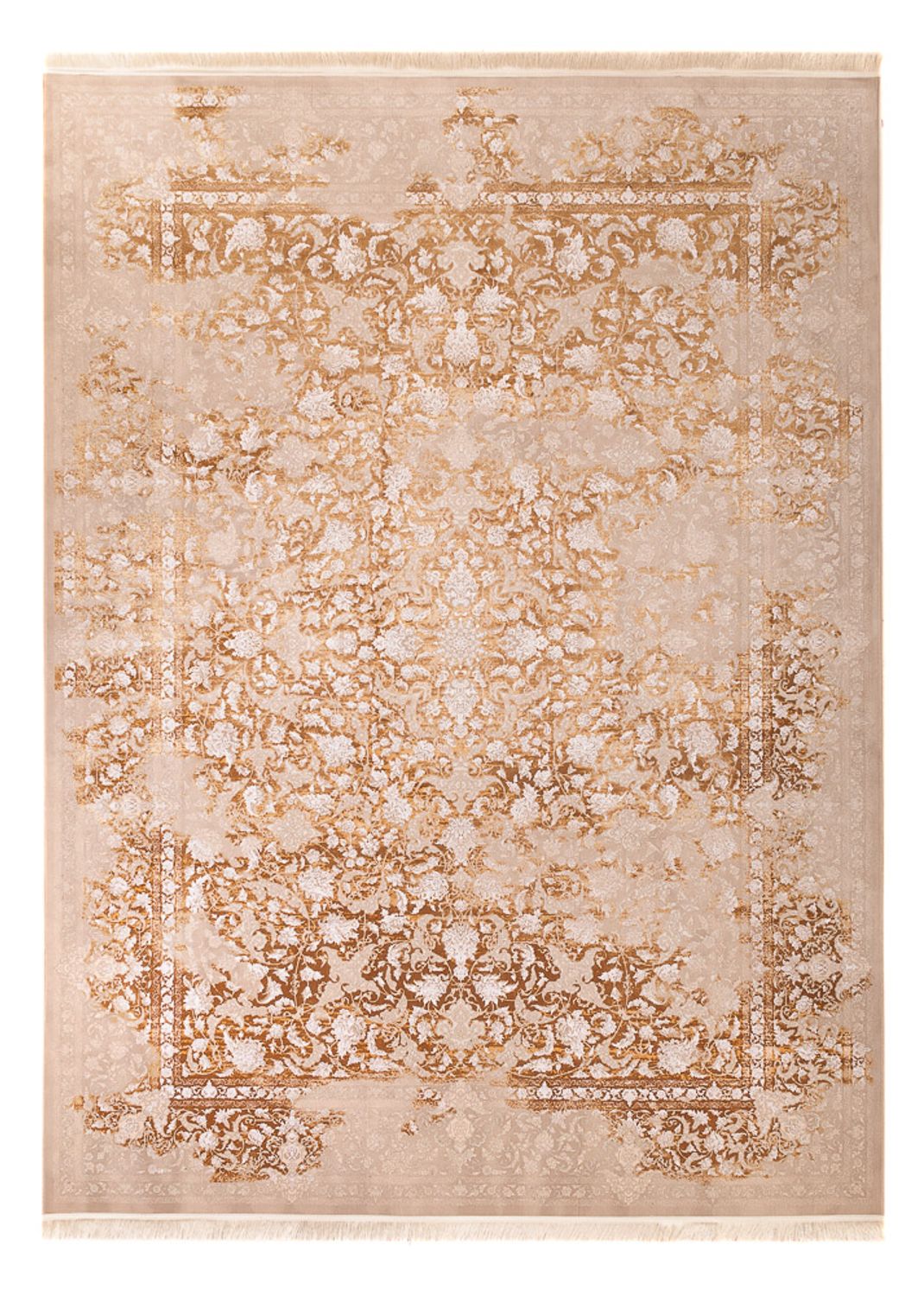 Tappeto Orientale Tessuto - 350 x 250 cm - beige scuro