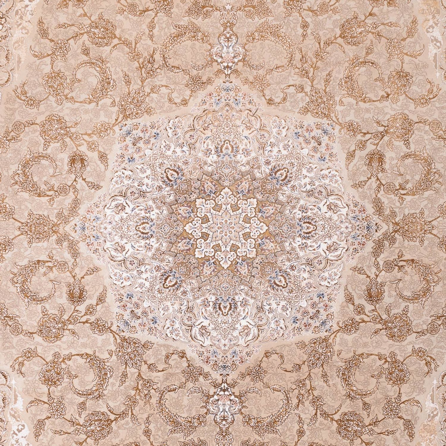 Tappeto Orientale Tessuto - 350 x 250 cm - beige scuro