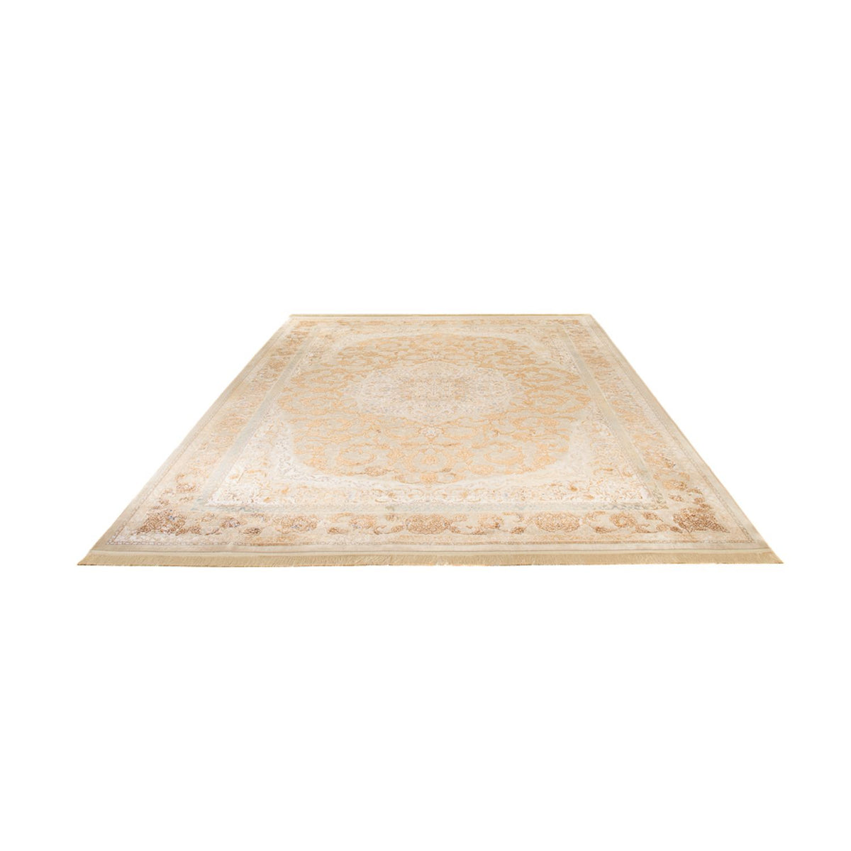 Tappeto Orientale Tessuto - 350 x 250 cm - beige scuro