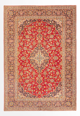Tappeto Persero - Keshan - 350 x 242 cm - rosso