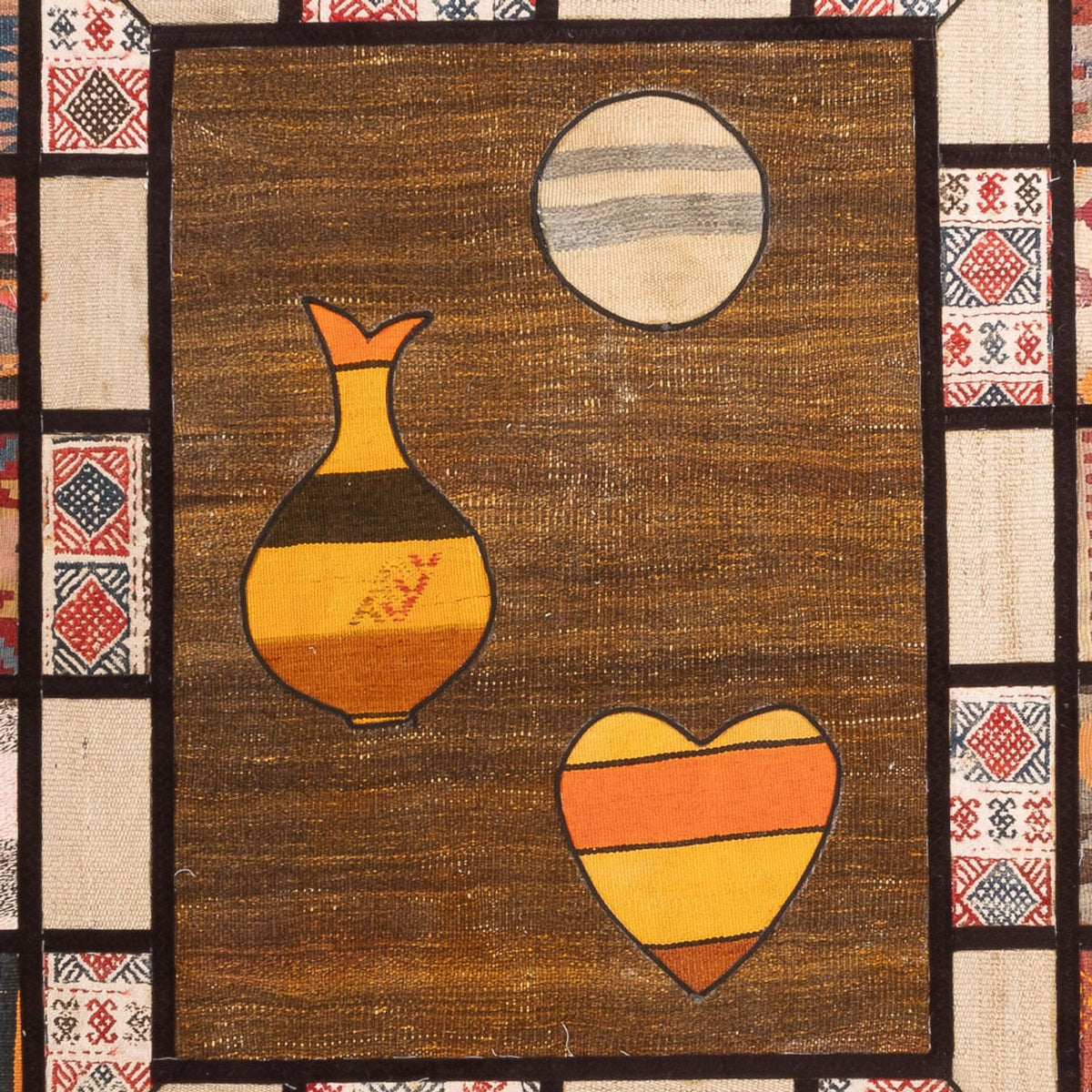 Tappeto Patchwork - 200 x 135 cm - multicolore