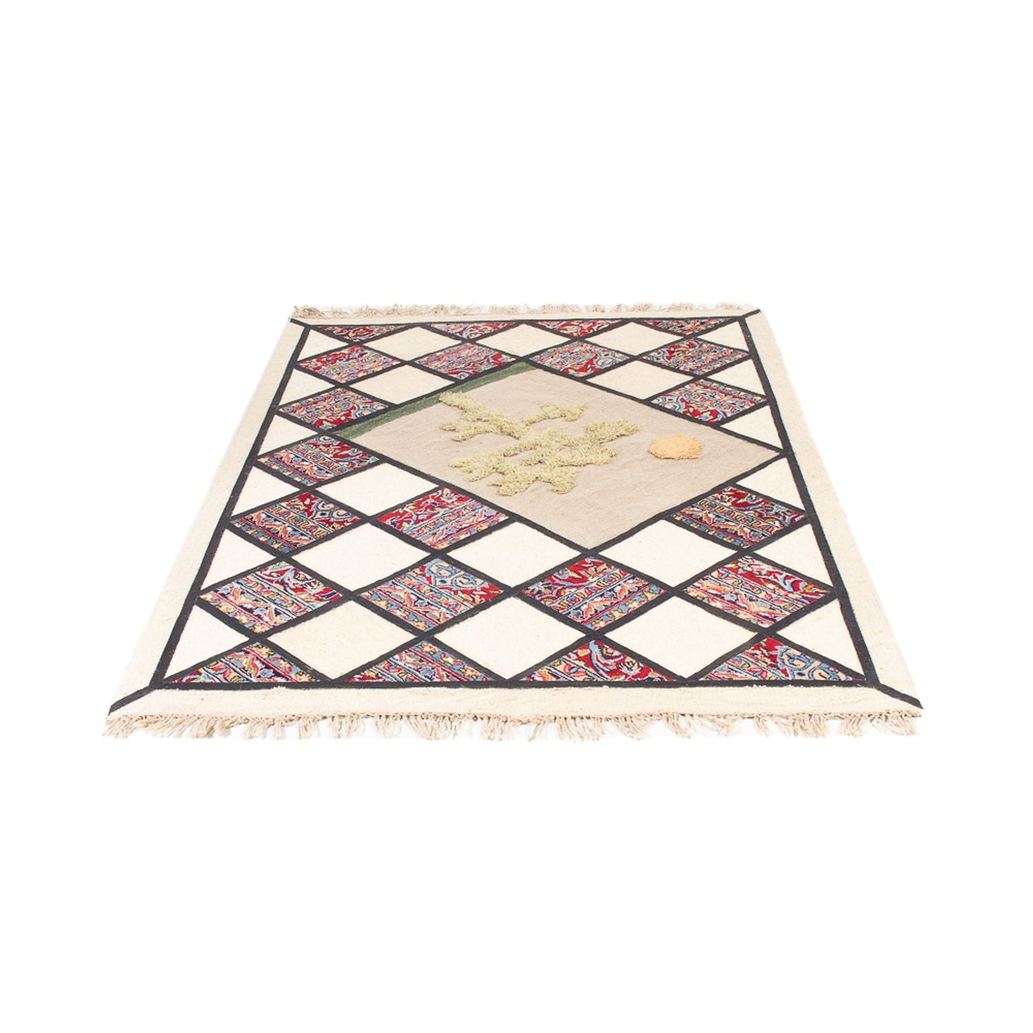 Tappeto Patchwork - 200 x 135 cm - multicolore