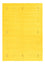 Tappeto Gabbeh - Softy - 227 x 164 cm - giallo