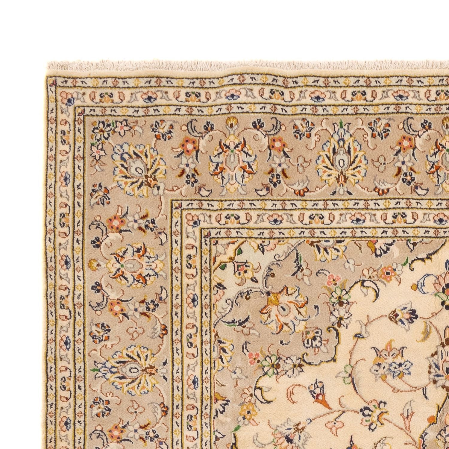 Tappeto Persero - Keshan - 295 x 194 cm - beige chiaro