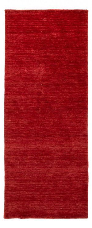 Tappeto corsia Tappeto Gabbeh - Indus - 200 x 80 cm - rosso