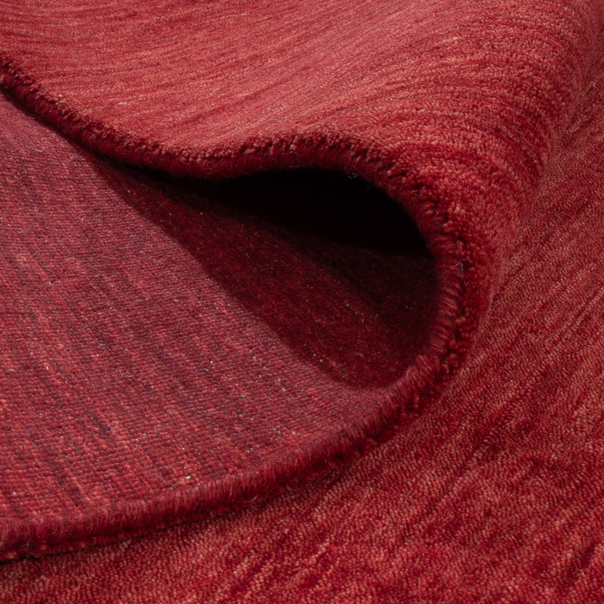 Tappeto corsia Tappeto Gabbeh - Indus - 200 x 80 cm - rosso