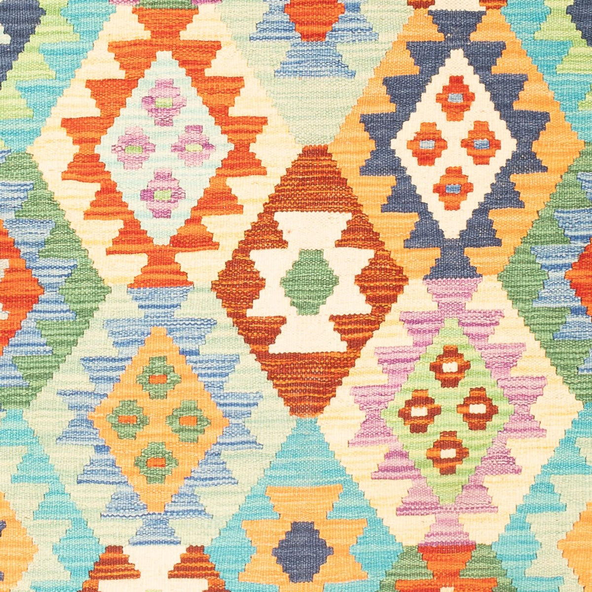 Tappeto Kelim - Splash - 165 x 100 cm - multicolore